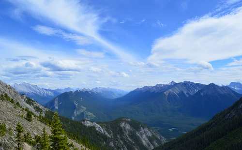 Banff National Park: View From Cory Pass
