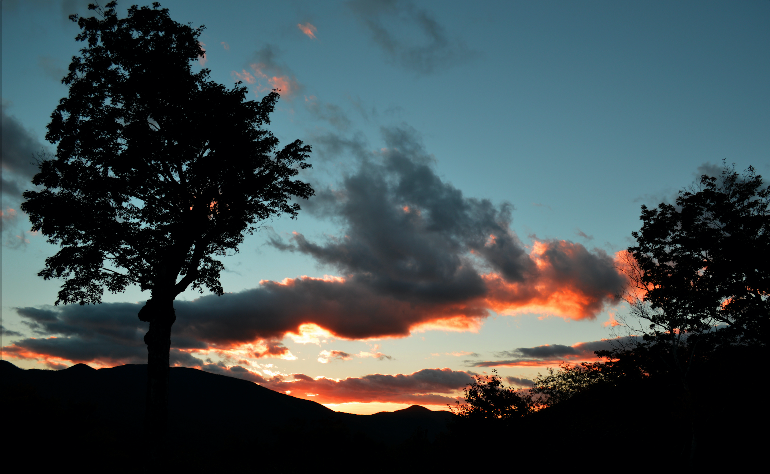 White Mountains: Sunset
